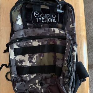 Scipio Tactical Sling Bag, Digital Camo